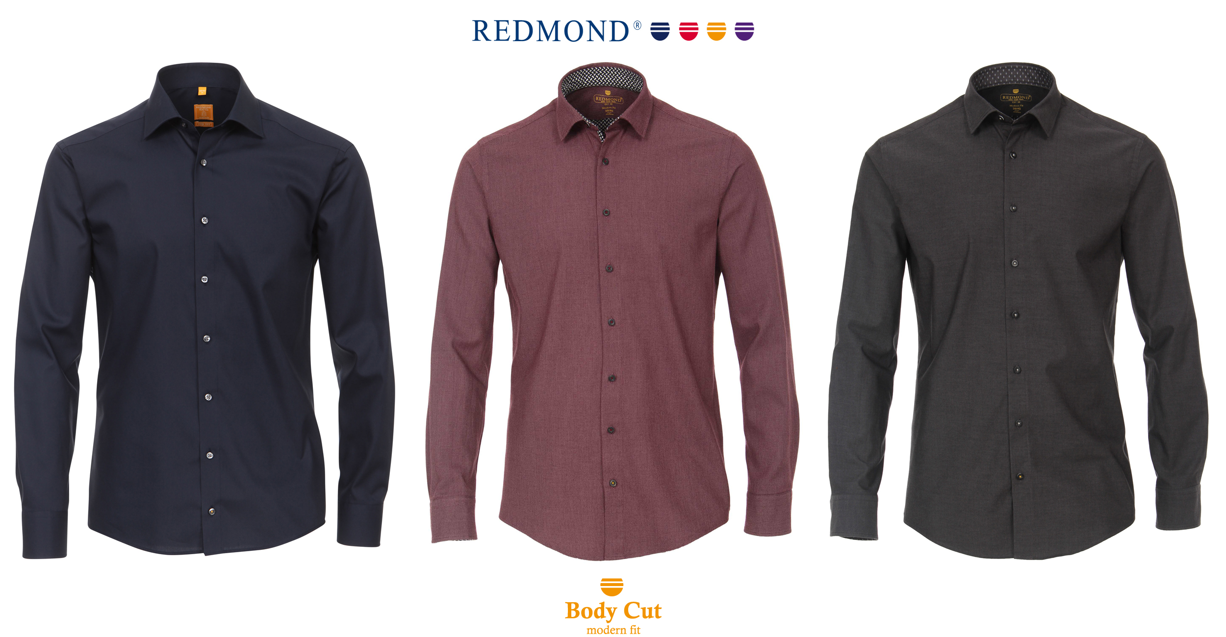 Redmond Modern Cut Hemden
